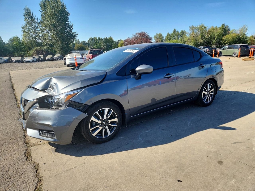 Vedere 2022 NISSAN VERSA SV, unghi 1