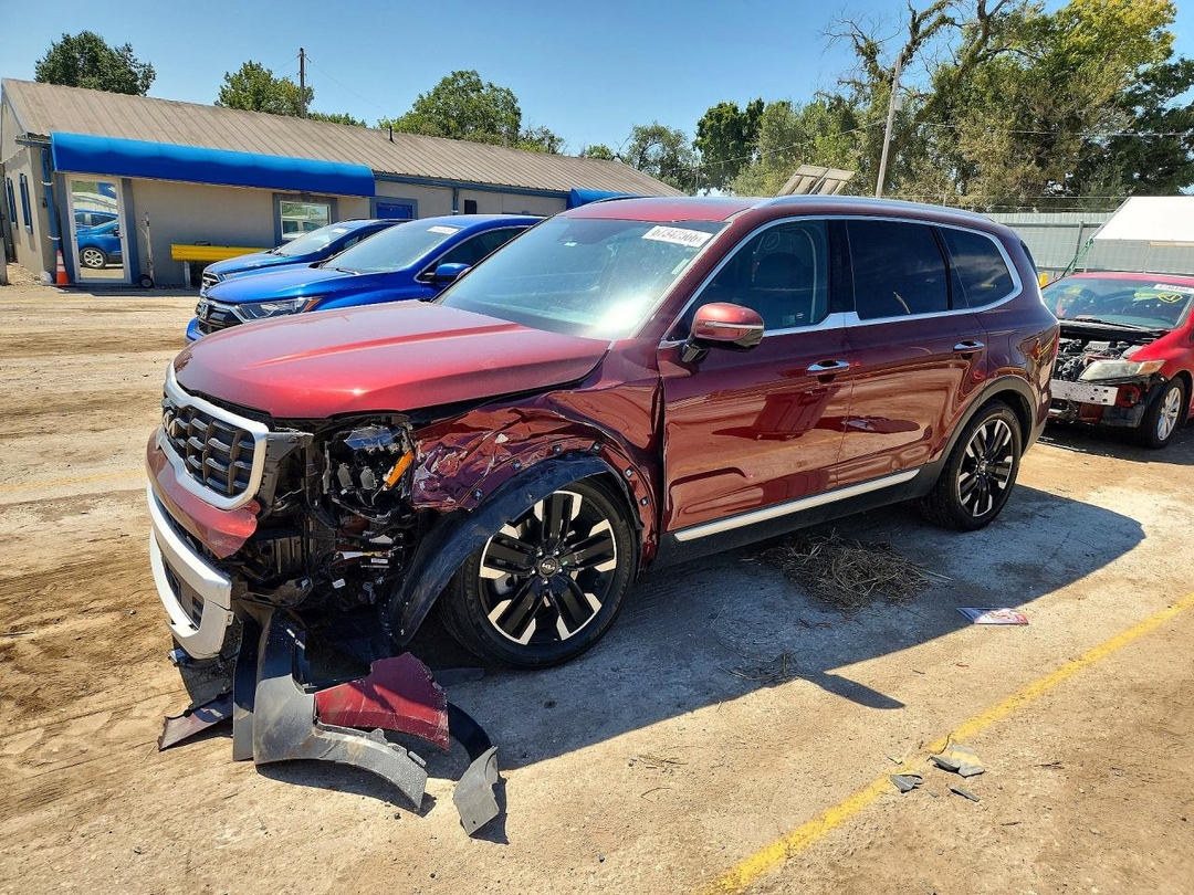 Vista de 2024 KIA TELLURIDE SX, ángulo 1