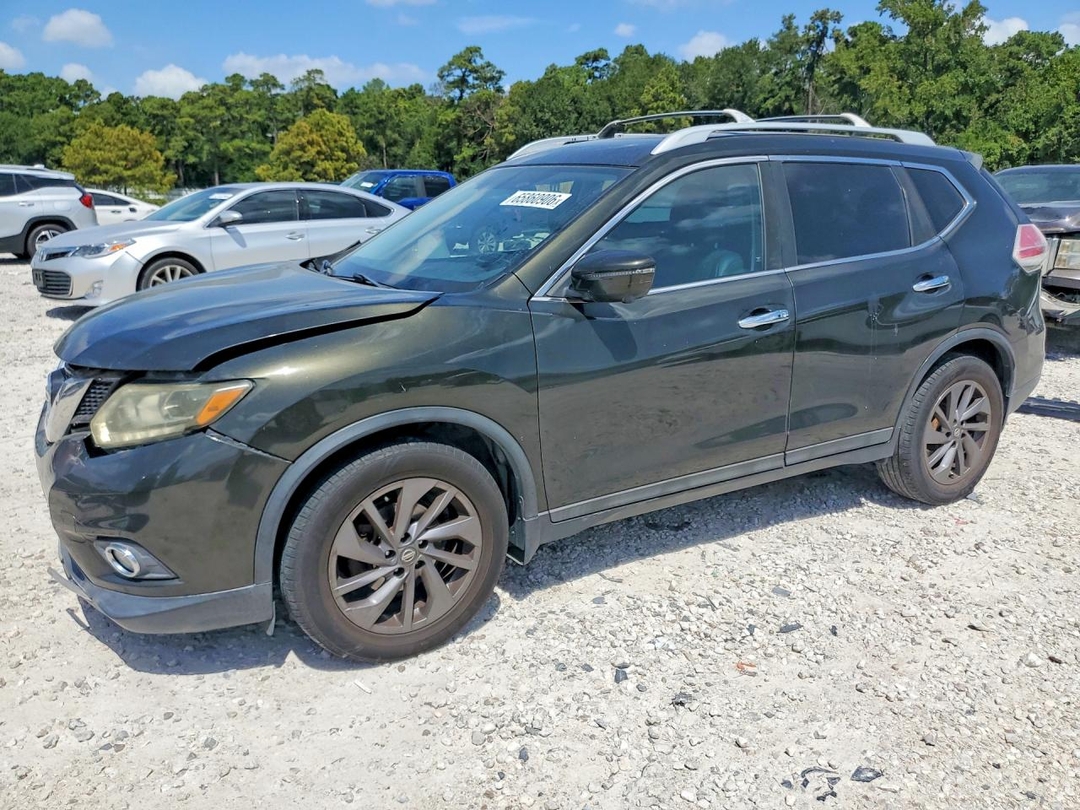 Vue de 2016 NISSAN ROGUE SL, angle 1
