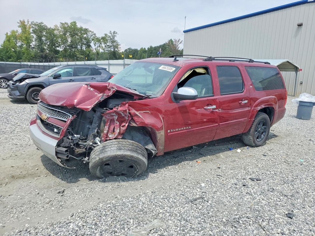 Вид 2007 CHEVROLET SUBURBAN K1500, угол 1