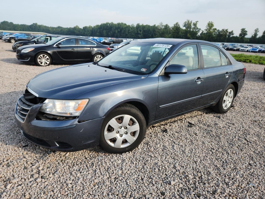 Вид 2009 HYUNDAI SONATA GLS, угол 1