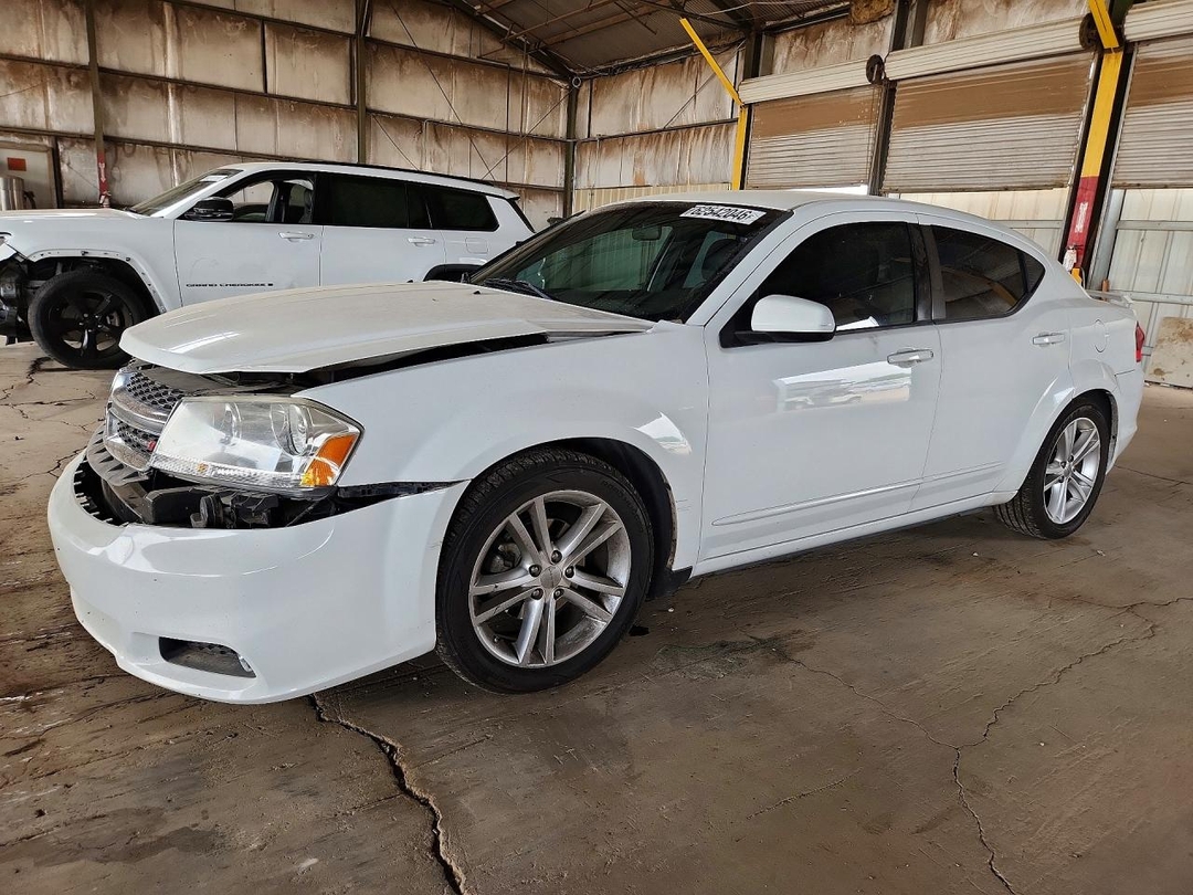 منظر 2012 DODGE AVENGER SXT، زاوية 1