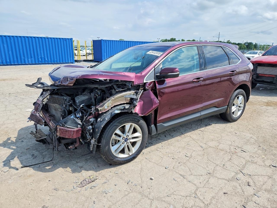 Vue de 2017 FORD EDGE SEL, angle 1