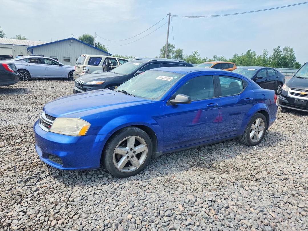 Vedere 2014 DODGE AVENGER SE, unghi 1