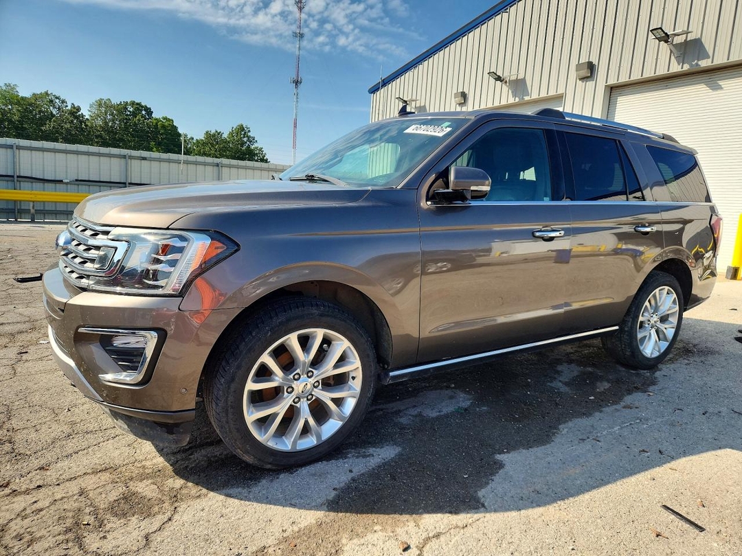 Vue de 2018 FORD EXPEDITION LIMITED, angle 1