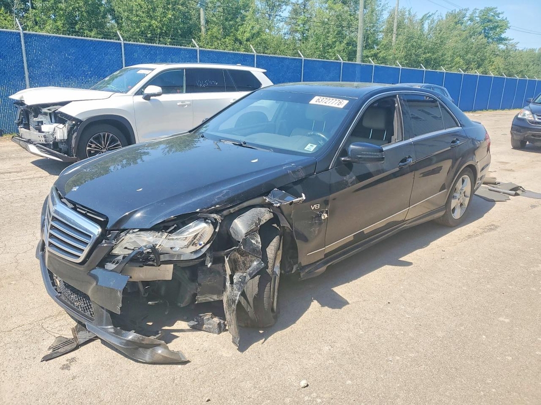 Vista de 2010 MERCEDES-BENZ E 350 4MATIC, ángulo 1