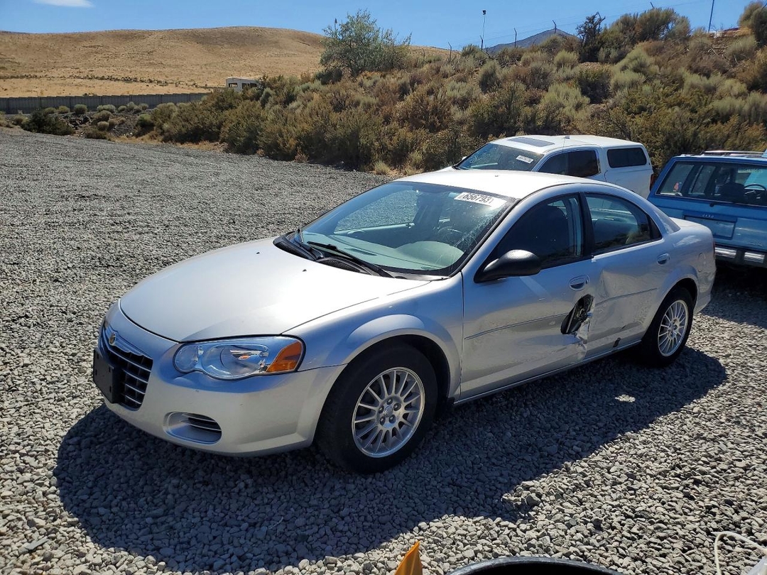 Вид 2004 CHRYSLER SEBRING LX, угол 1