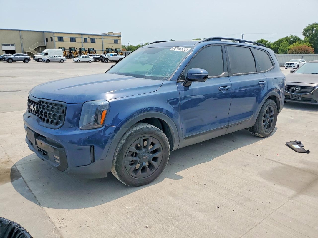 Vista de 2024 KIA TELLURIDE SX-PRESTIGE X-PRO, ángulo 1