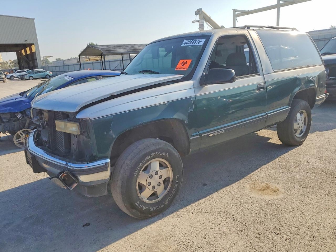 Vista de 1995 CHEVROLET TAHOE K1500, ángulo 1