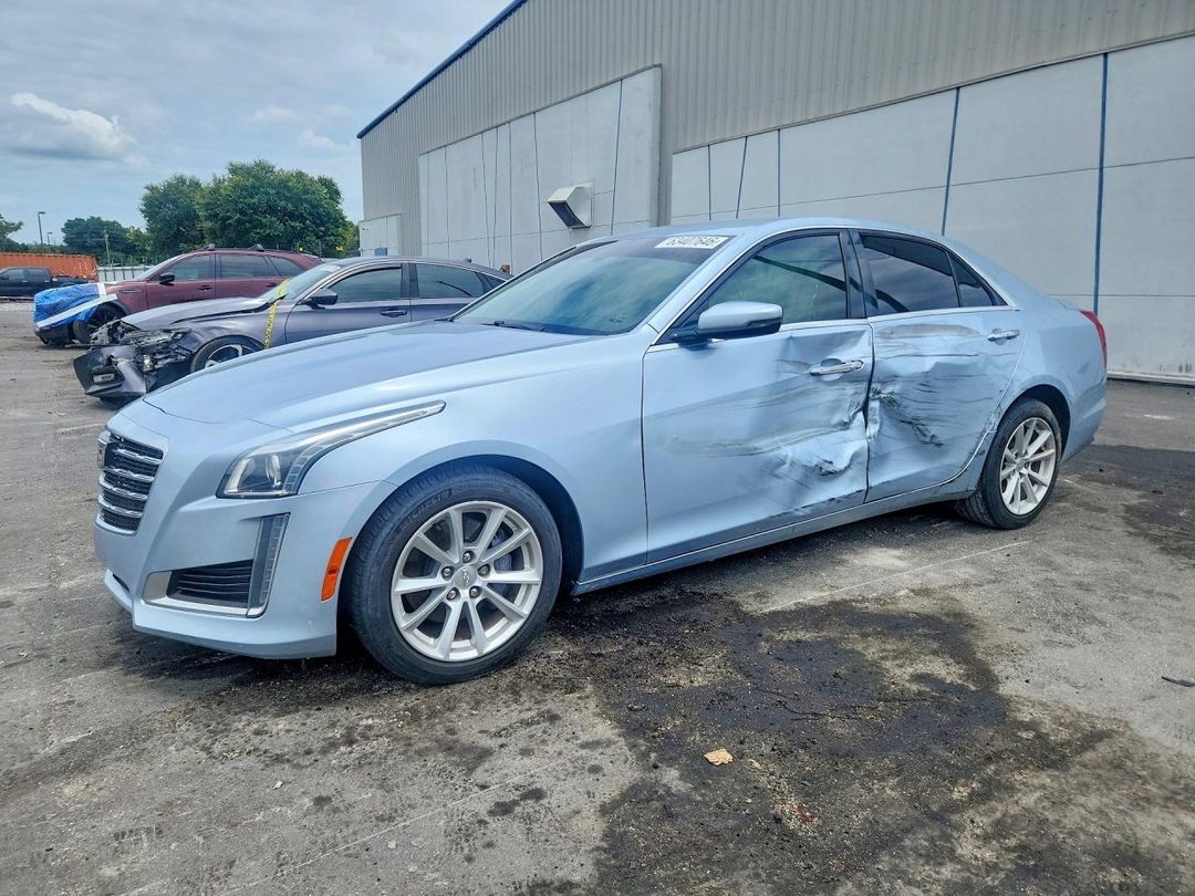 Вид 2017 CADILLAC CTS, угол 1
