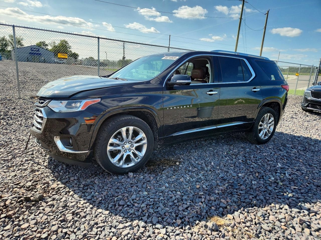 Вид 2018 CHEVROLET TRAVERSE HIGH COUNTRY, угол 1