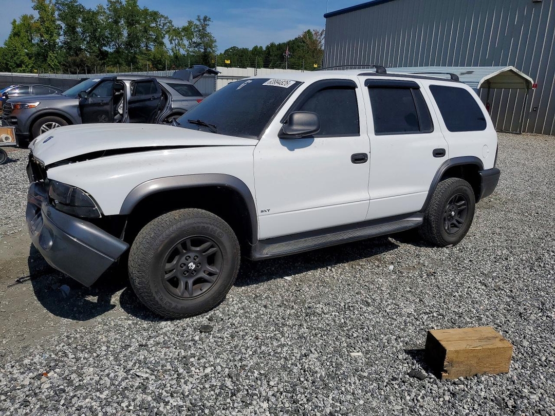 منظر 2002 DODGE DURANGO SPORT، زاوية 1