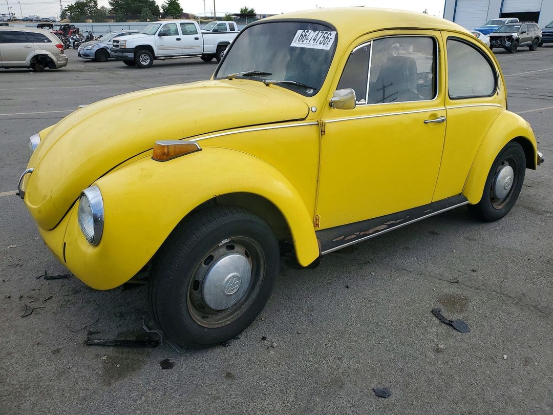 1972 VOLKSWAGEN BEETLE view, angle 1