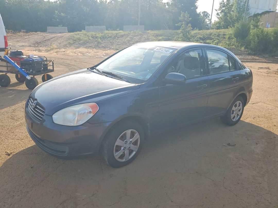 منظر 2010 HYUNDAI ACCENT GLS، زاوية 1