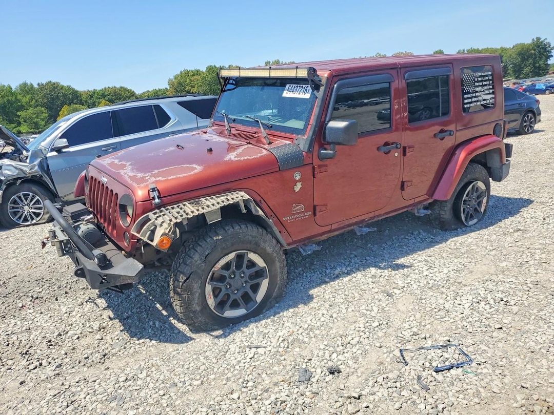 Vista de 2007 JEEP WRANGLER SAHARA, ángulo 1