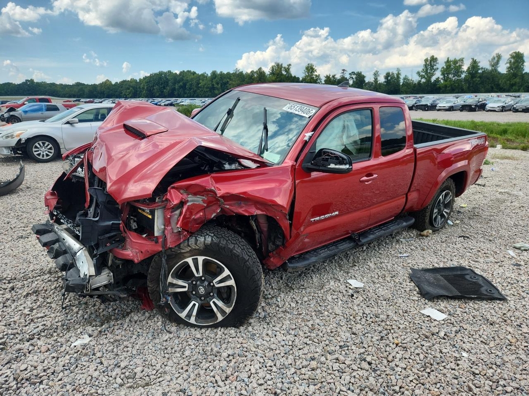 Vista de 2018 TOYOTA TACOMA TRD SPORT, ángulo 1