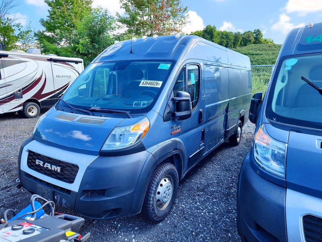 Vue de 2021 RAM PROMASTER 3500 DELIVERY VAN, angle 1