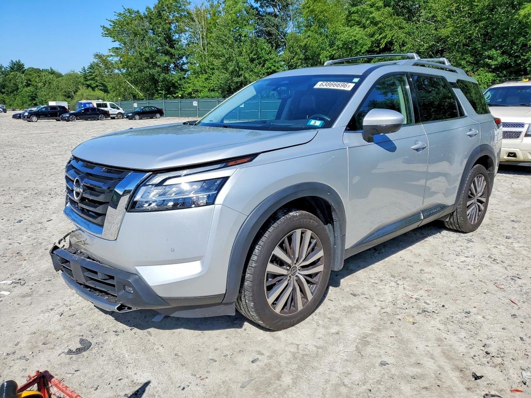 منظر 2022 NISSAN PATHFINDER PLATINUM، زاوية 1