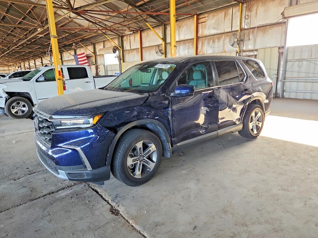 Vue de 2025 HONDA PILOT EXL, angle 1