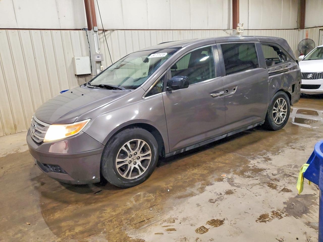 Вид 2011 HONDA ODYSSEY EXL, угол 1