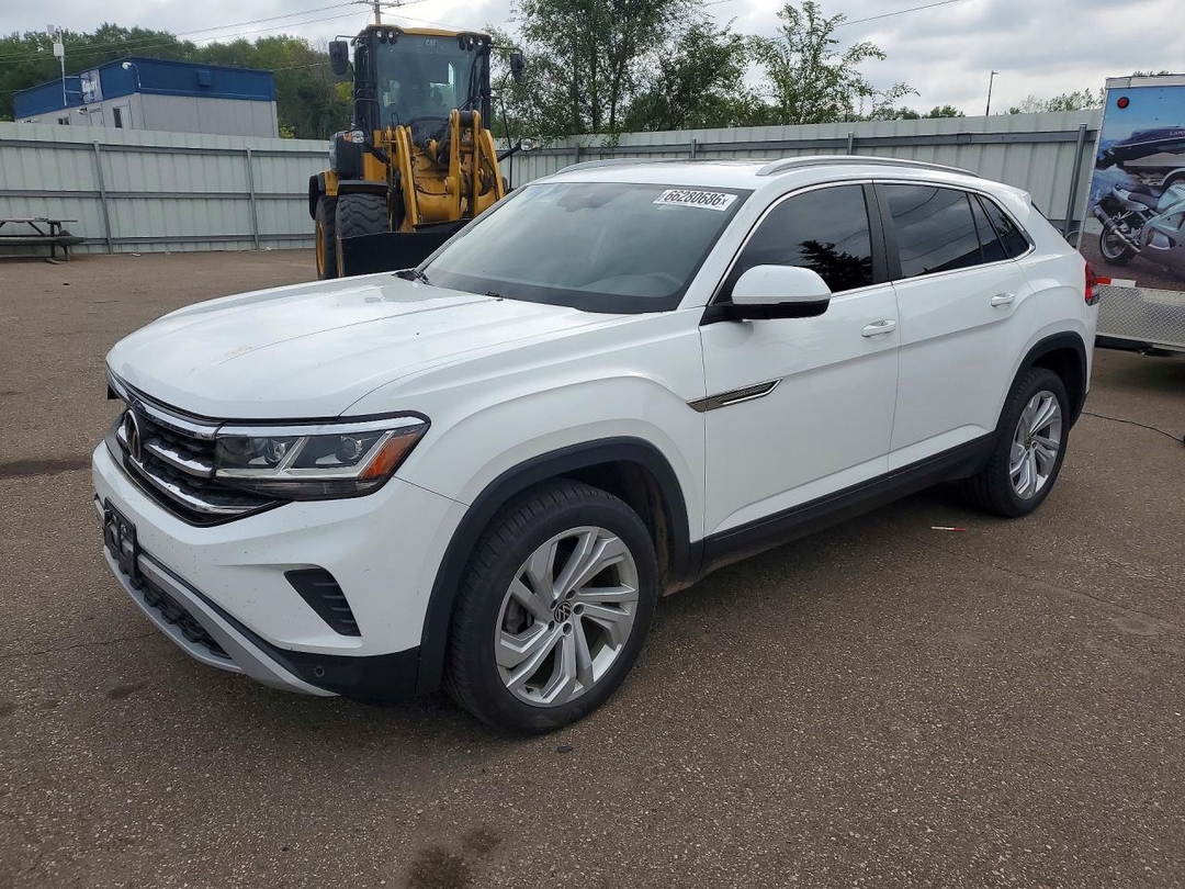 Вид 2020 VOLKSWAGEN ATLAS CROSS SPORT SEL, угол 1