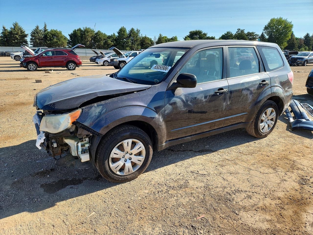Вид 2009 SUBARU FORESTER 2.5X, угол 1