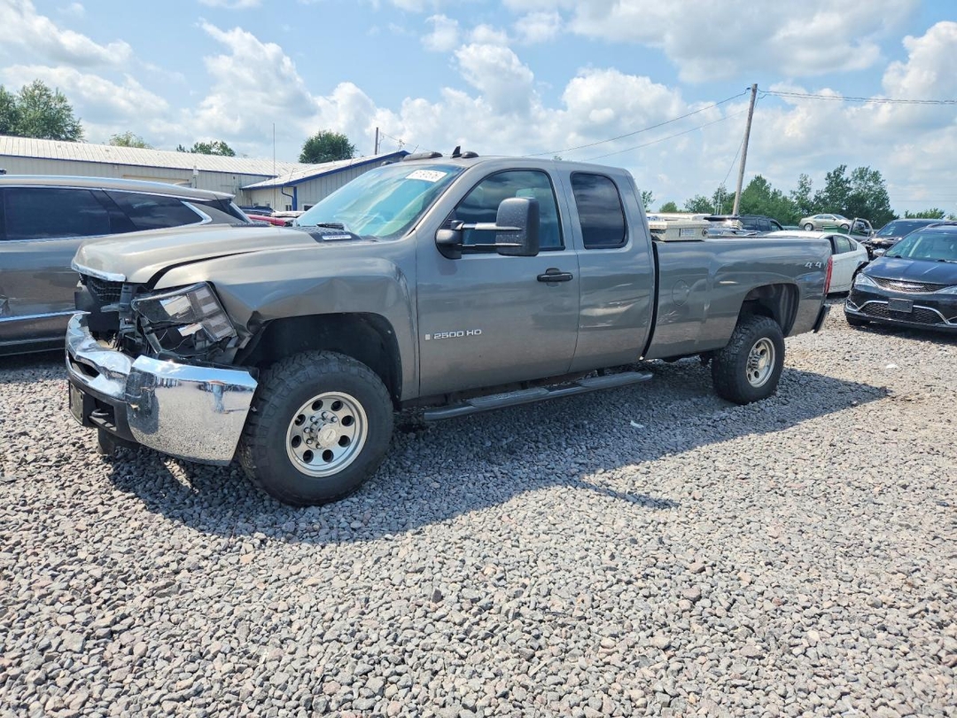 Vue de 2009 CHEVROLET SILVERADO K2500 HEAVY DUTY LT, angle 1