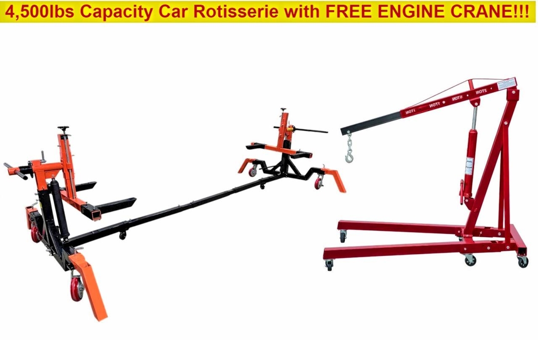 Vue de 2027 OTHERS CAR ROTISSERIE + ENGINE CRANE, angle 1