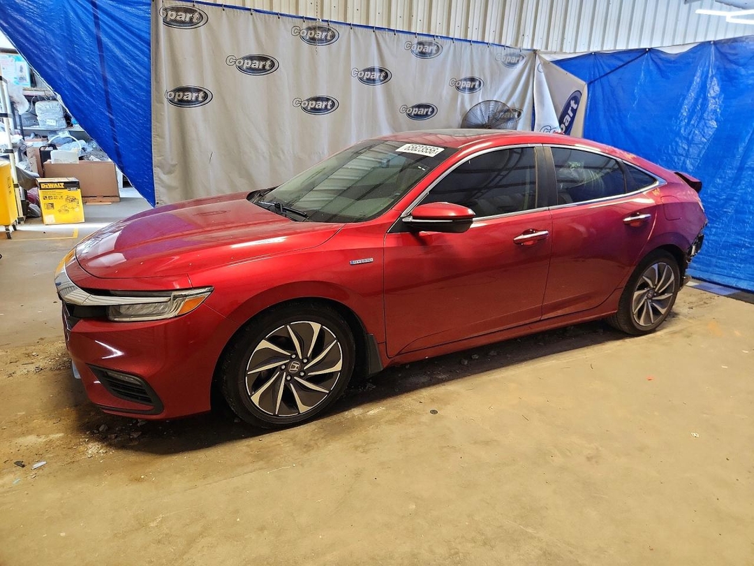 Вид 2021 HONDA INSIGHT, угол 1