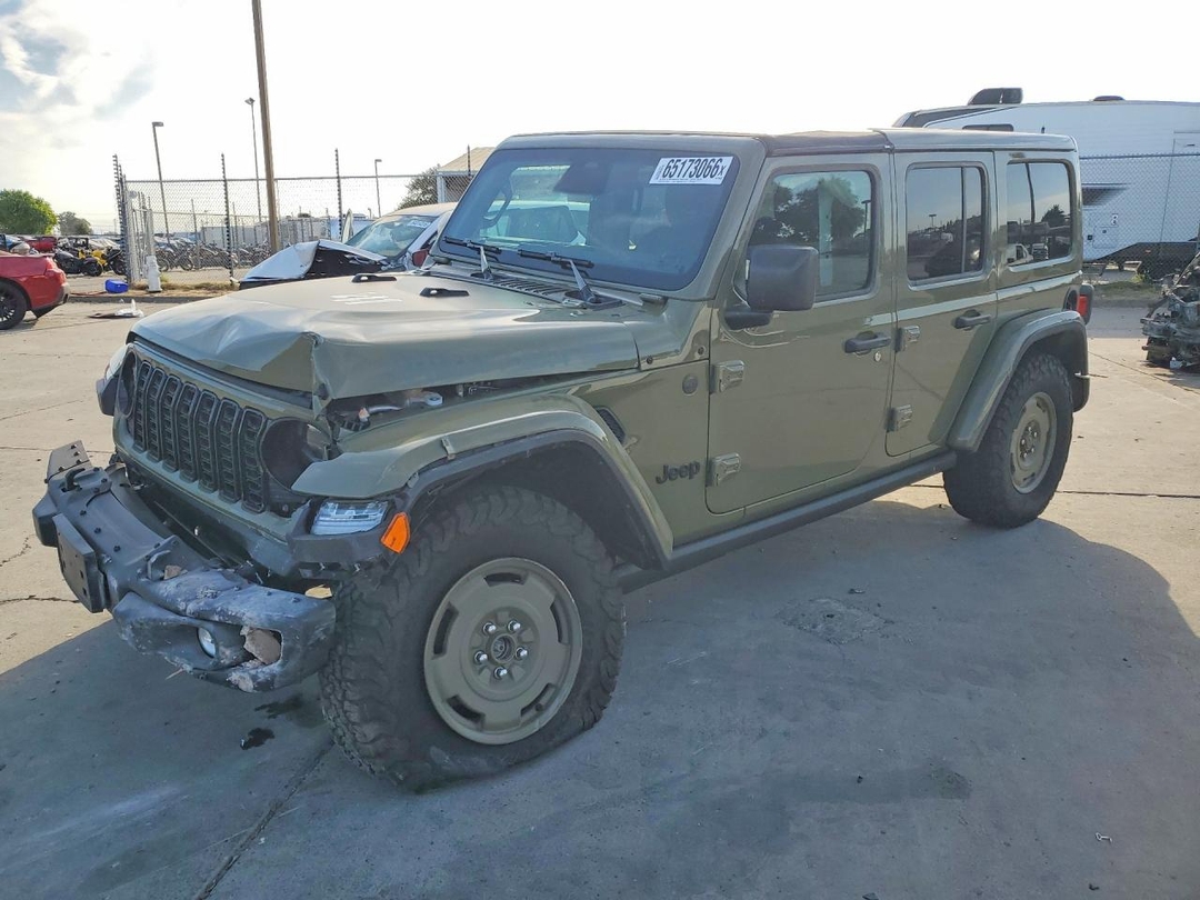 Vue de 2026 JEEP WRANGLER SPORT, angle 1