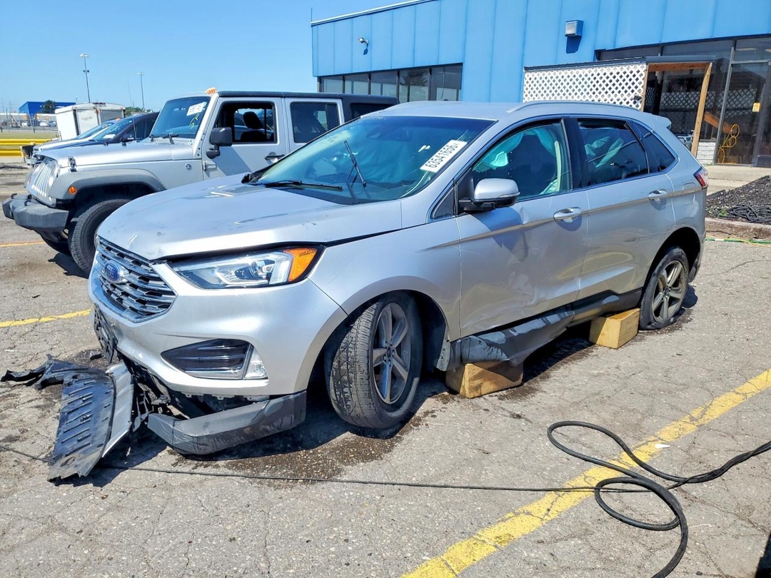 Vista de 2019 FORD EDGE SEL, ángulo 1