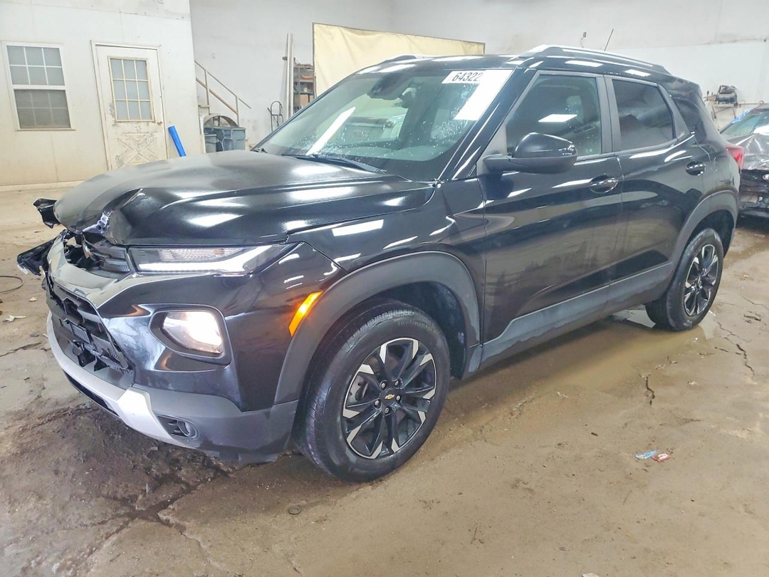 Vedere 2021 CHEVROLET TRAILBLAZER LT, unghi 1