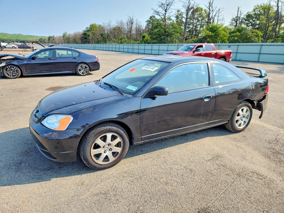 Vista de 2003 HONDA CIVIC EX, ángulo 1