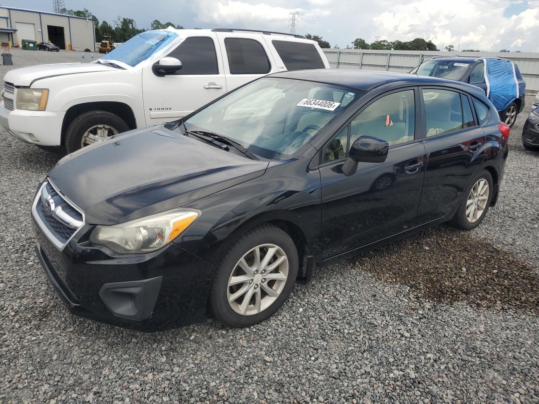 Вид 2014 SUBARU IMPREZA PREMIUM, угол 1
