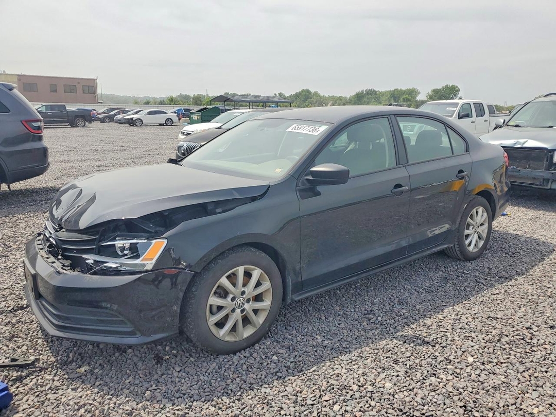 Vedere 2015 VOLKSWAGEN JETTA SE, unghi 1