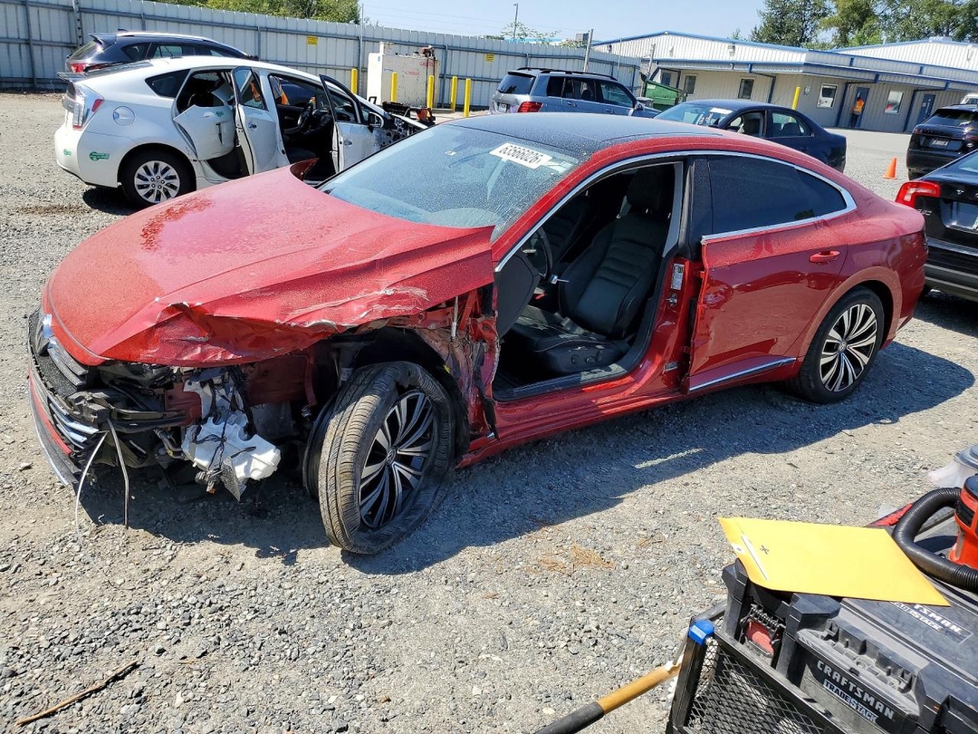 Вид 2019 VOLKSWAGEN ARTEON SEL, угол 1