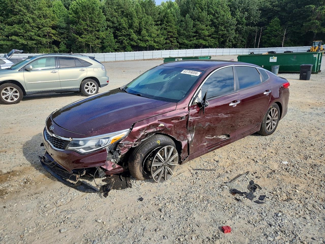 Vue de 2019 KIA OPTIMA LX, angle 1