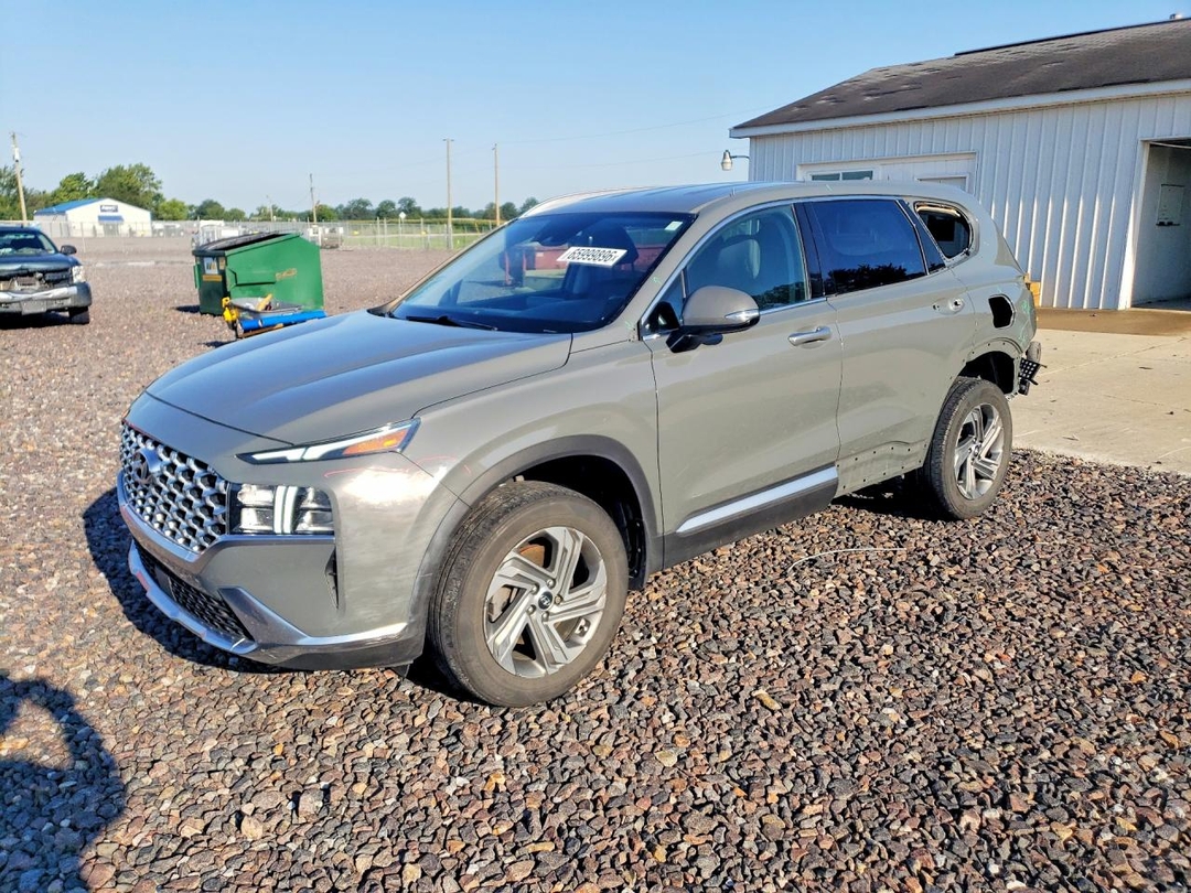 Vista de 2022 HYUNDAI SANTA FE SEL, ángulo 1