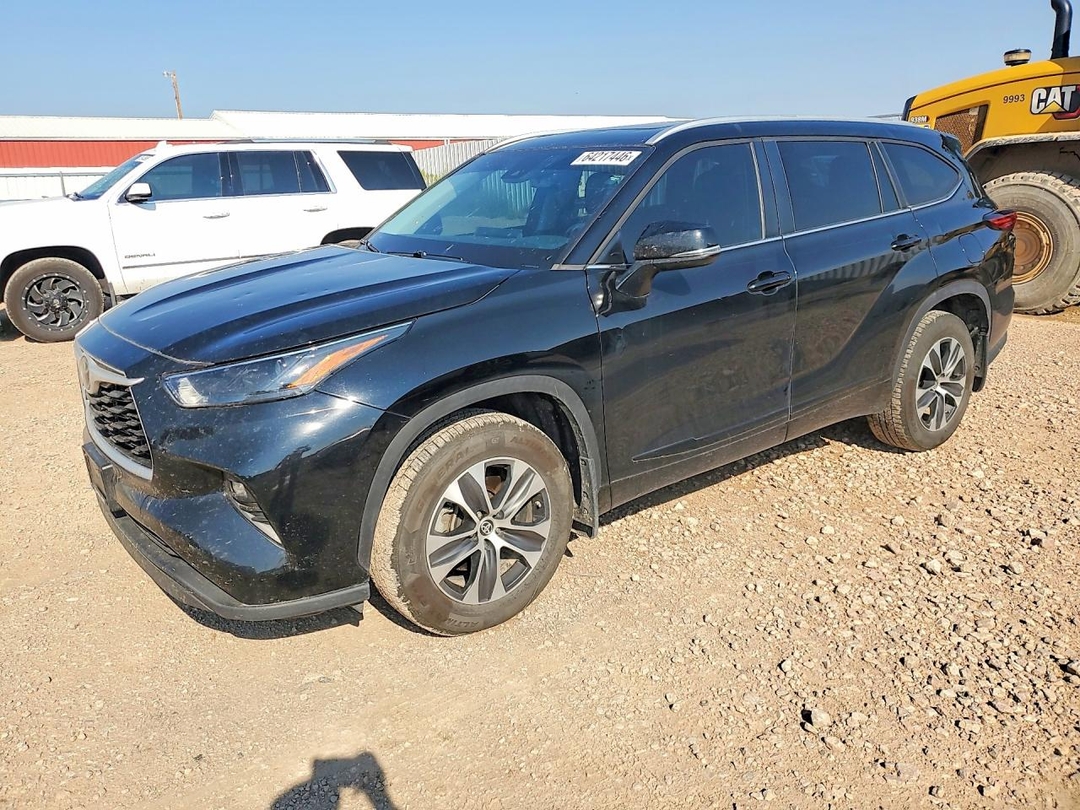 منظر 2023 TOYOTA HIGHLANDER XLE، زاوية 1