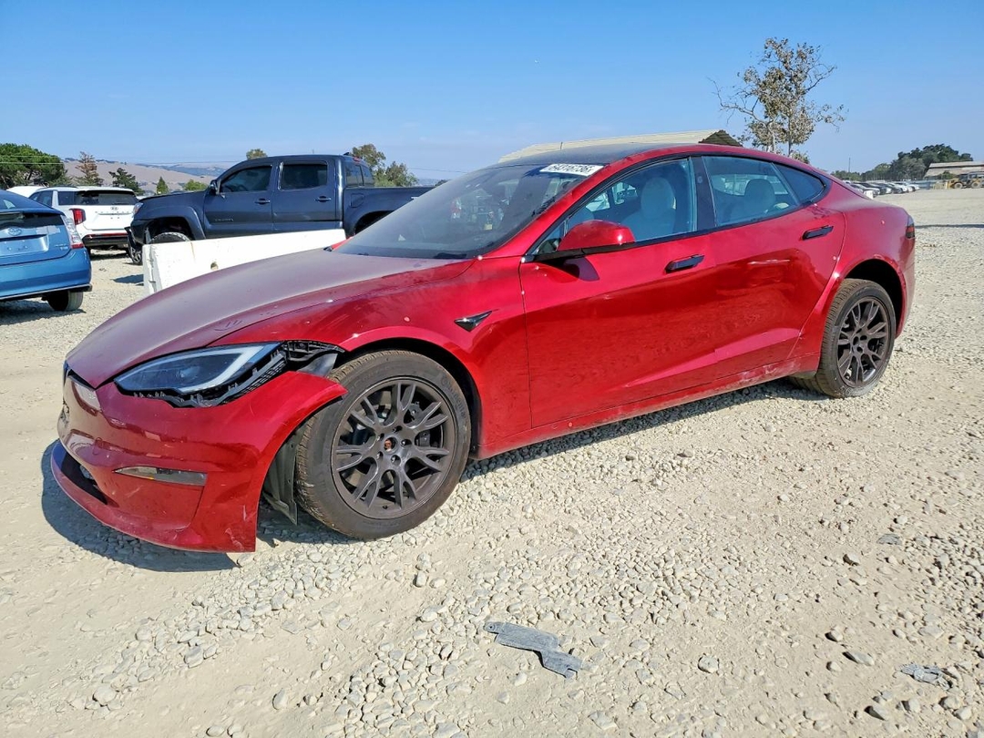 Вид 2024 TESLA MODEL S, угол 1