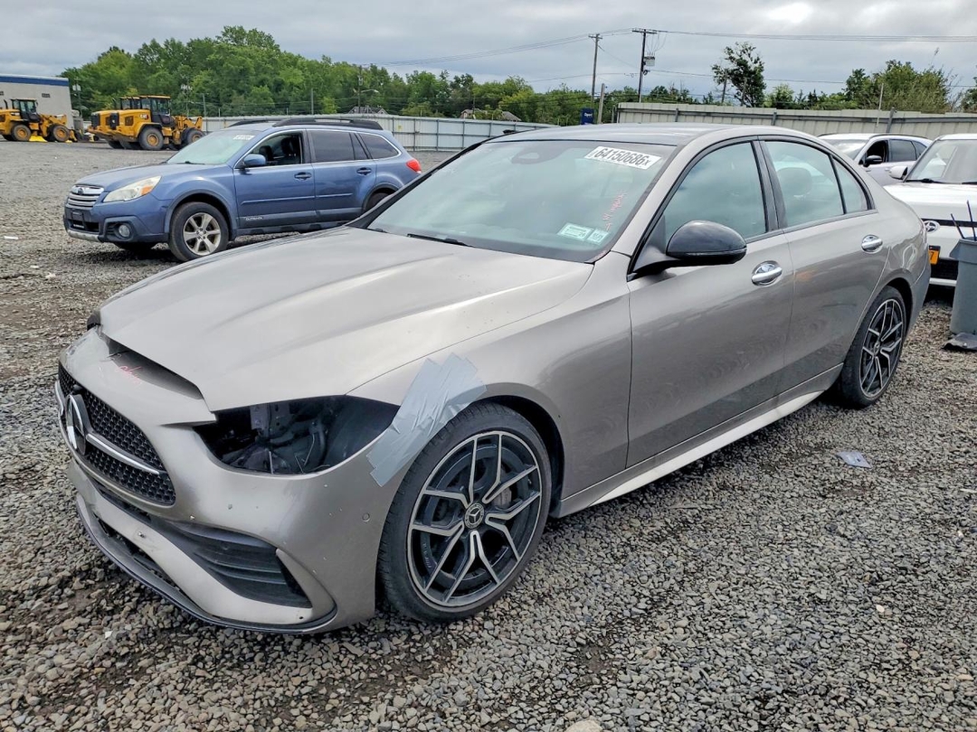 منظر 2024 MERCEDES-BENZ C 300 4MATIC، زاوية 1