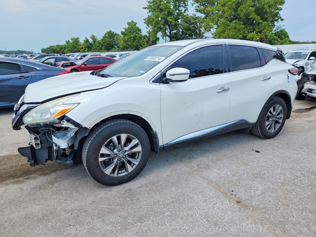 Вид 2016 NISSAN MURANO S, угол 1