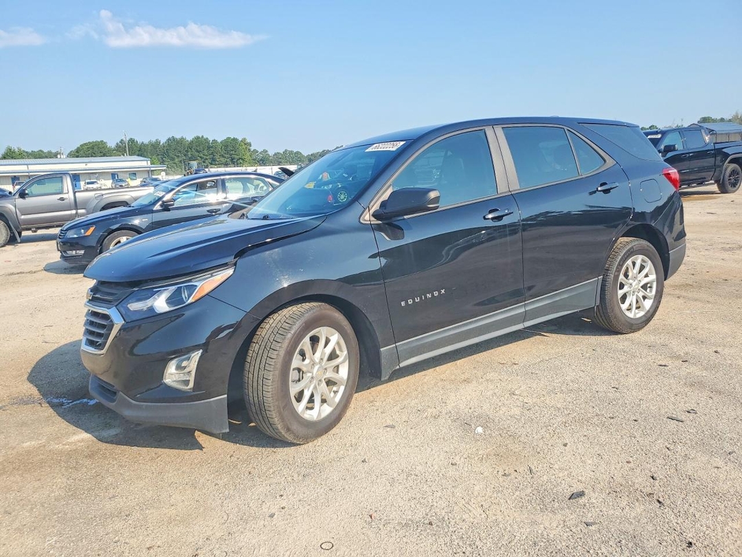 Vista de 2020 CHEVROLET EQUINOX LS, ángulo 1