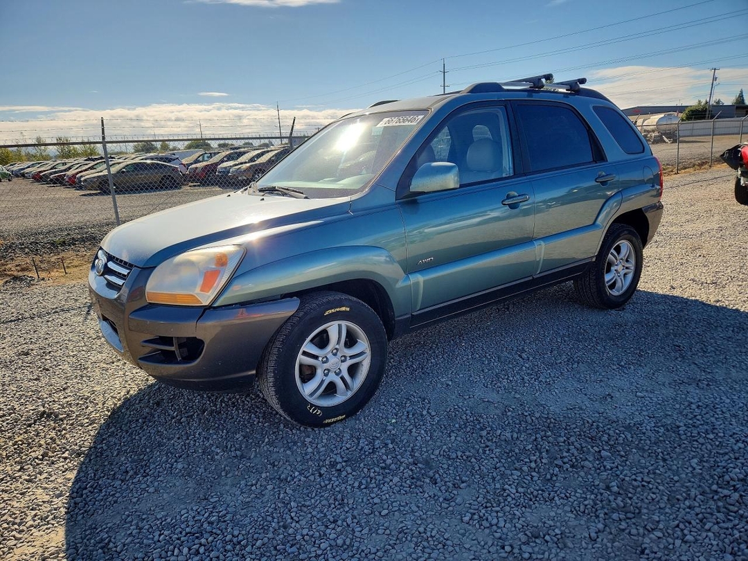 منظر 2005 KIA SPORTAGE LX، زاوية 1