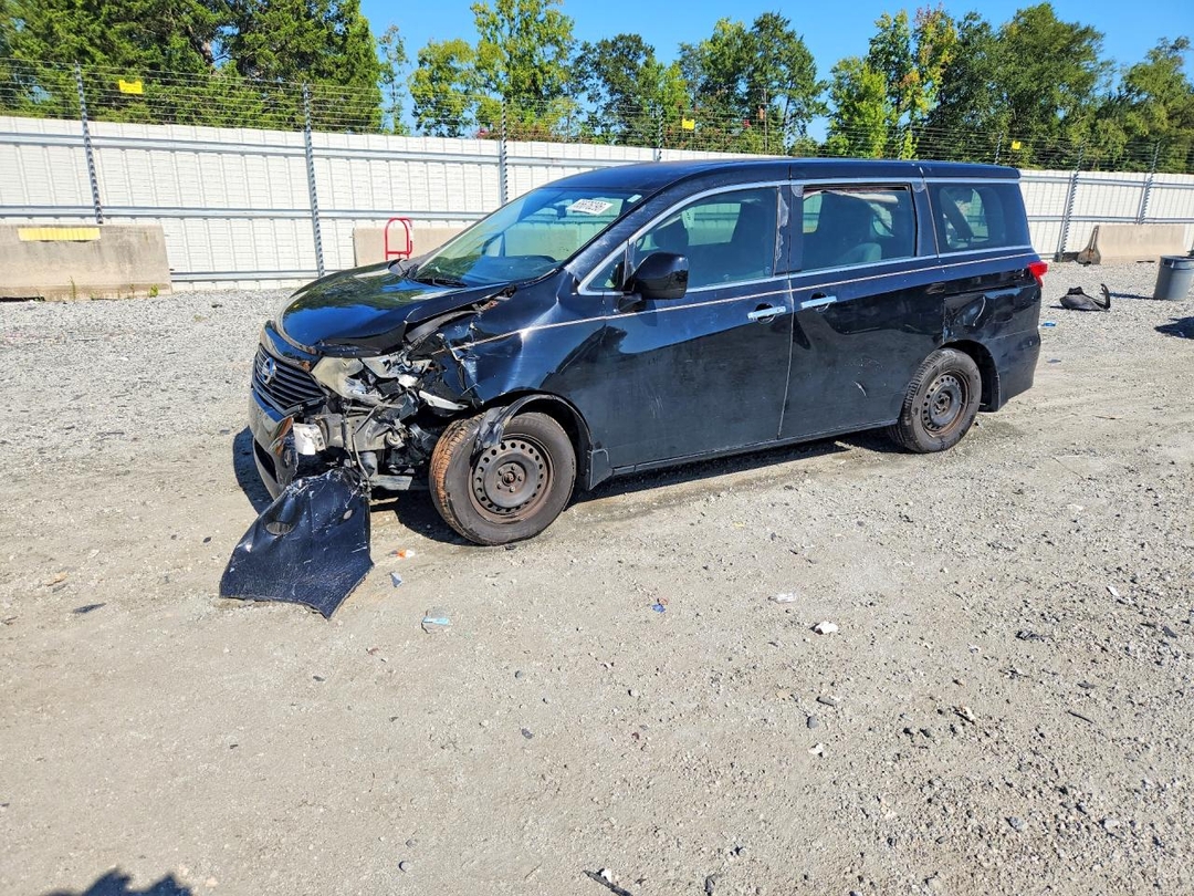 Вид 2015 NISSAN QUEST 3.5 S, угол 1
