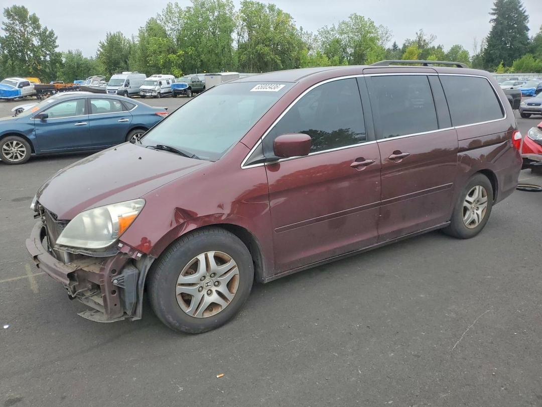 منظر 2007 HONDA ODYSSEY EX، زاوية 1