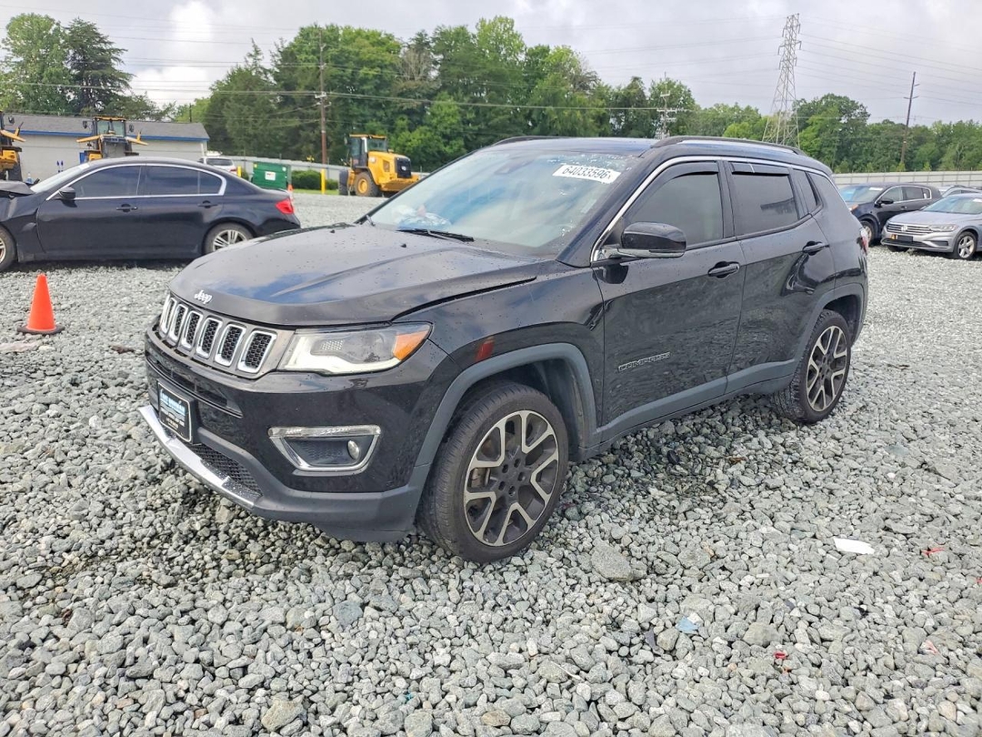 Vedere 2021 JEEP COMPASS LIMITED, unghi 1