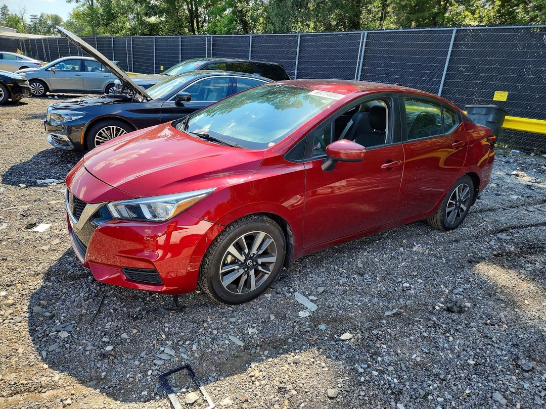 Vedere 2020 NISSAN VERSA SV, unghi 1