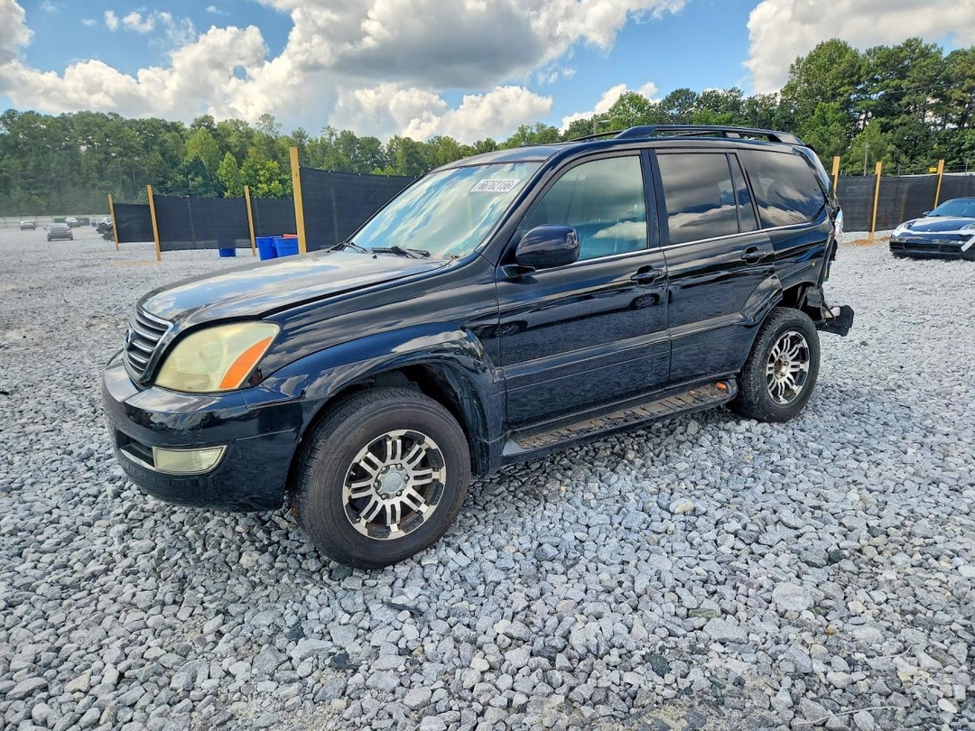 Vue de 2005 LEXUS GX 470, angle 1