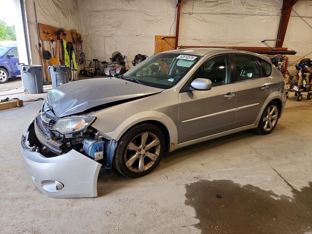 Vue de 2009 SUBARU IMPREZA OUTBACK SPORT, angle 1